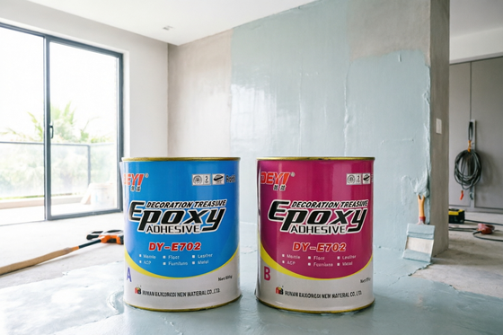 Chăm cao độ cao hai phần epoxy DY-E702: keo thân thiện với môi trường cho đá cẩm thạch, kim loại và đồ nội thất
