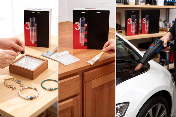 Glu Epoxy AB không độc hại. Áp dính công nghiệp thân thiện với môi trường với sức mạnh gắn kết đặc biệt và chống dầu/ác/kiềm.