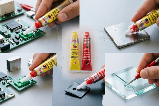 Keo dán kết cấu cấp công nghiệp | DEYI DY-J37 Keo Acrylic AB 5 phút để dán & cố định