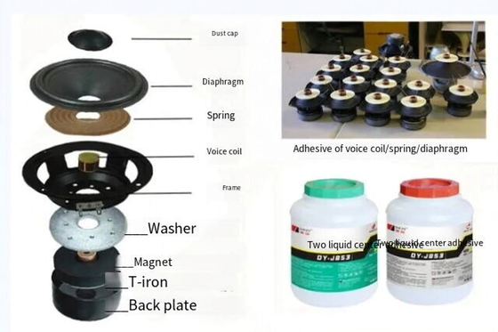 Fast Curing Loudspeaker Epoxy AB Glue 3-5 Min Set, 24H Cure Toàn & Thời gian sử dụng 6 tháng