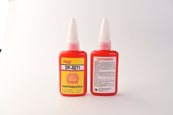DEYI DY-N271 Threadlocker mạnh đỏ - Nhựa kết dính không khí vĩnh viễn cho khóa và niêm phong các vật buộc kim loại
