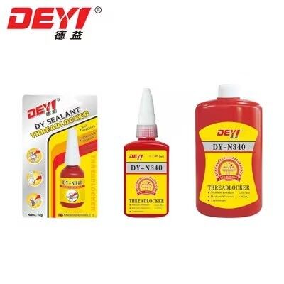 DEYI DY-N340 Fast Curing Thread Locking Adhesive - Glue Sealant độ nhớt trung bình cho phụ kiện kim loại & nút cắm