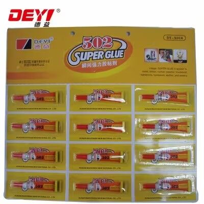 Industrial Strength 502 Super Glue (12 Pcs x 3g) | Fast Curing Adhesive for Various Surfaces Manufacturer