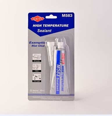 DEYI M583 Máy chế tạo ga-xét hạng nặng - Chất niêm phong silicone RTV bạc nhiệt độ cao cho động cơ ô tô và công nghiệp