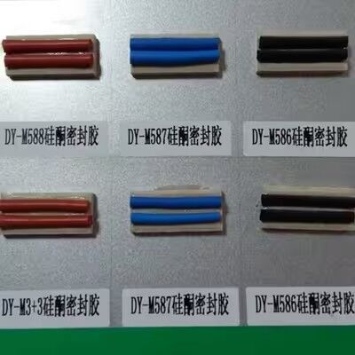 DEYI M583 Máy chế tạo ga-xét hạng nặng - Chất niêm phong silicone RTV bạc nhiệt độ cao cho động cơ ô tô và công nghiệp