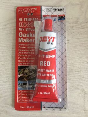 High Temp Red RTV Silicone Gasket Maker High Temperature Sealant Adhesive for Automotive