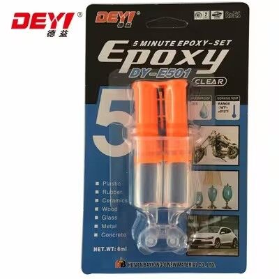 Keo Epoxy AB trong suốt xử lý nhanh trong 5 phút – Chất kết dính ít mùi cho liên kết thép và nhựa