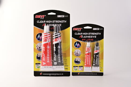 Crystal Clear Waterproof AB Adhesive – High Strength Modified Acrylic Glue for Industrial Bonding