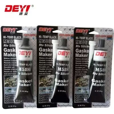 Chất trám silicone RTV màu đen, keo làm gioăng chịu nhiệt cao cho thiết bị công nghiệp