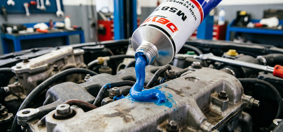 DY-M587 Neutral RTV Silicone Gasket Maker High Temp Sealant Adhesive For Automotive Flange