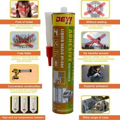 gỗ Free móng dính cao sức mạnh xây dựng Sealant keo cho trang trí nhà