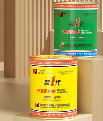 Nhựa Epoxy gốm hai phần có độ nhớt cao AB Keo Thixotropic Chất kết dính biển không chảy xệ để sửa chữa ăn mòn nước mặn