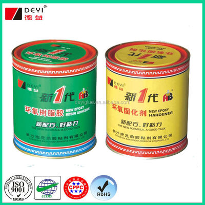 Nhựa Epoxy gốm hai phần có độ nhớt cao AB Keo Thixotropic Chất kết dính biển không chảy xệ để sửa chữa ăn mòn nước mặn