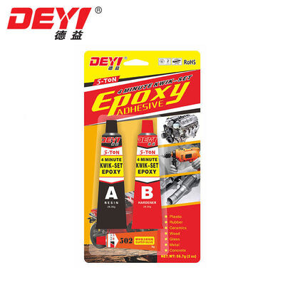 Thép cứng nhanh Epoxy AB Glue Chất kết dính kim loại cường độ cao cho sửa chữa và gắn kết công nghiệp