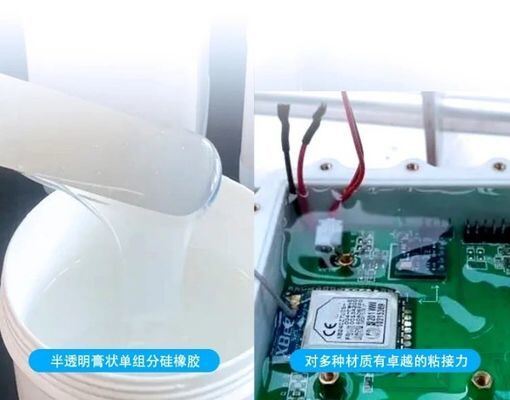 Keo dán silicone Shore A 30-5 chống thấm nước, chịu nhiệt, dùng làm chất trám kín cho môi trường khắc nghiệt