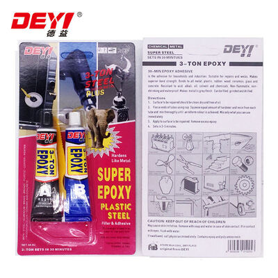 Keo dán Epoxy AB đen trắng nhanh chóng bảo dưỡng axit và kiềm cho ngành công nghiệp hóa chất
