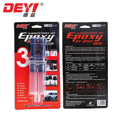 30 phút Sức mạnh nhanh Mạch Epoxy AB Glue có thể tiêm chất kết dính chống thấm cao Độ bền cao Nhôm nhựa để sửa chữa đèn LED