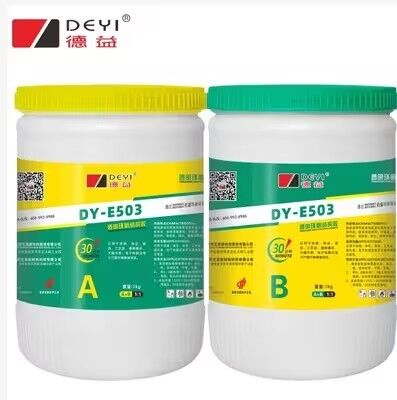 Nhựa Epoxy trong suốt Chất kết dính chịu nhiệt cường độ cao cho đóng gói linh kiện động cơ nam châm