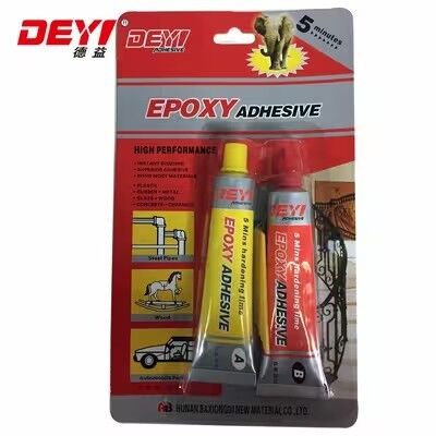 5 phút làm cứng nhanh Transparent Epoxy AB Glue High Strength Adhesive For Metal And Glass Industrial Repair