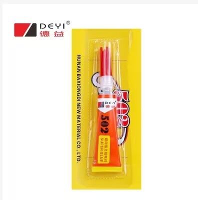 Khô nhanh Đỏ Xanh 502 Super Glue Strong Bonding Instant Adhesive Hardware Repair Glue