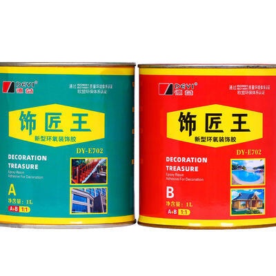 Phục hồi gốm chống nhiệt nhựa epoxy chống nước chất kết dính chất lượng thực phẩm cho ấm trà bình và bồn rửa không thể nhìn thấy